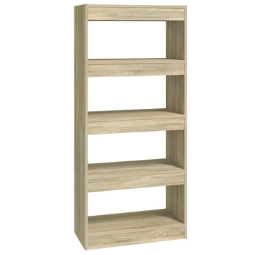 vidaXL Étagère/Séparateur de pièce Chêne Sonoma 60x30x135 cm Bois d'ingénierie