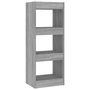 vidaXL Étagère/Séparateur de pièce Gris Sonoma 40x30x103 cm Bois d'ingénierie