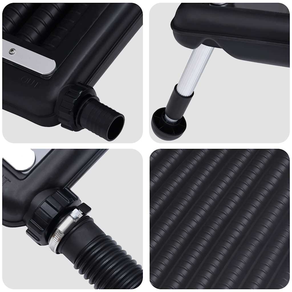 Gebogene Solar-Heizpaneele für Pool 3 Stk. 110x65 cm