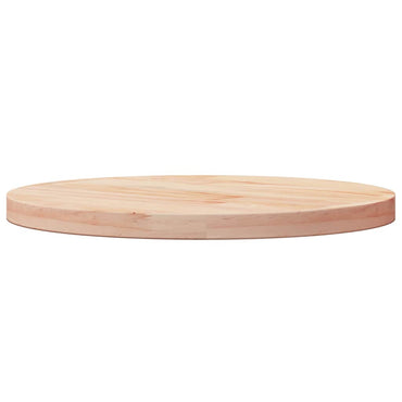 vidaXL Plateau de table Ø30x2,5 cm Bois de pin massif