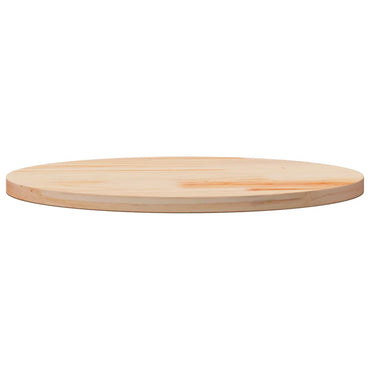 vidaXL Plateau de table Ø50x2,5 cm Bois de pin massif