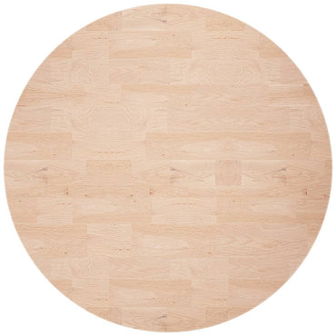 vidaXL Plateau de table rond Ø80x4 cm en chêne massif non traité