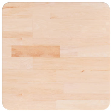 vidaXL Plateau de table carré 40x40x2,5 cm en chêne non traité