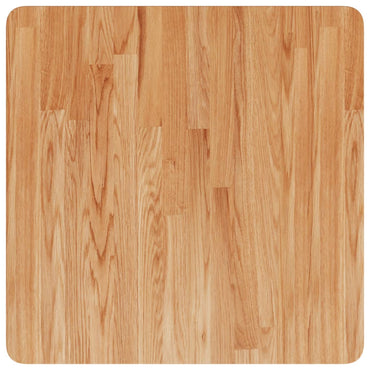 vidaXL Plateau de Table Carré Chêne Traité Marron Clair 60x60x2,5 cm