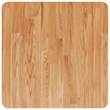 vidaXL Plateau de table carré Chêne clair 50x50x4 cm Chêne traité