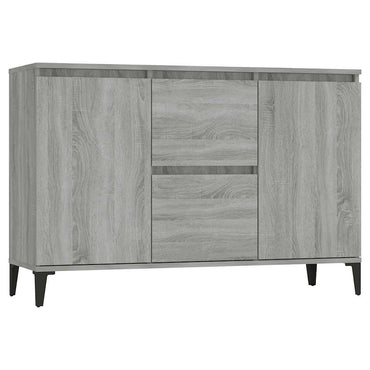 vidaXL Buffet gris Sonoma 102x35x70 cm Aggloméré