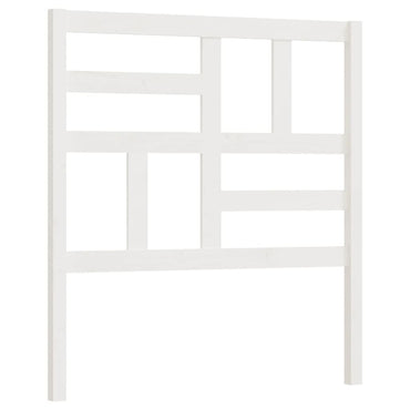 vidaXL Kopfteil Weiß 106x4x104 cm Massivholz Kiefer
