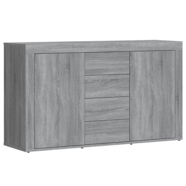 vidaXL Buffet gris Sonoma 120x36x69 cm Aggloméré