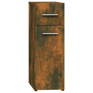 vidaXL Apothekerschrank Räuchereiche 20x45,5x60 cm Holzwerkstoff