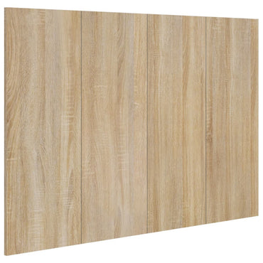 vidaXL Tête de lit Chêne Sonoma 120x1,5x80 cm Bois d'ingénierie