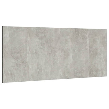 vidaXL Kopfteil Betongrau 200x1,5x80 cm Holzwerkstoff