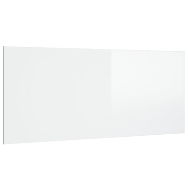 vidaXL Kopfteil Hochglanz-Weiß 200x1,5x80 cm Holzwerkstoff