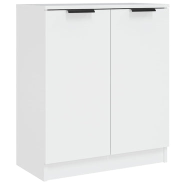 vidaXL Buffet blanc 60x30x70 cm en bois d'ingénierie