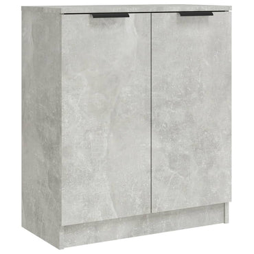 vidaXL Buffet bas Gris béton 60x30x70 cm Bois d'ingénierie
