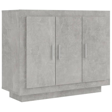 vidaXL Sideboard Betongrau 92x35x75 cm Holzwerkstoff