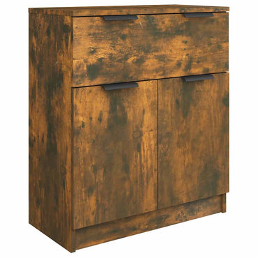 vidaXL Sideboard Räuchereiche 60x30x70 cm Holzwerkstoff