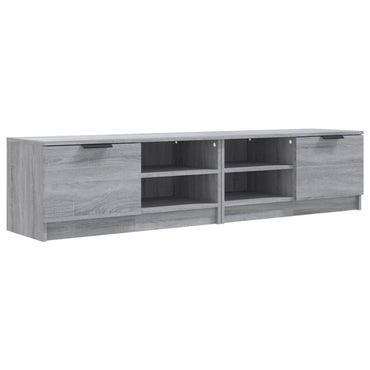 vidaXL Meubles TV 2 pcs Gris Sonoma 80x35x36,5 cm Bois d'ingénierie