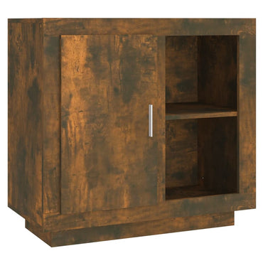 vidaXL Commode Chêne fumé 80x40x75 cm