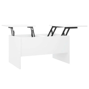 vidaXL Couchtisch Weiß 80x50x42,5 cm Holzwerkstoff