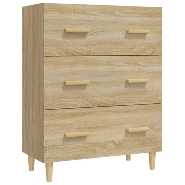 vidaXL Buffet chêne Sonoma 70x34x90 cm Aggloméré