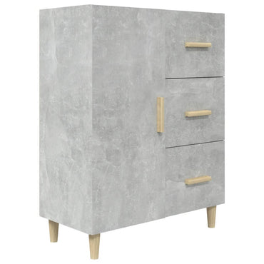vidaXL Sideboard Betongrau 69,5x34x90 cm Holzwerkstoff