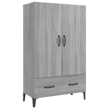 vidaXL Bahut haut gris Sonoma 70x31x115 cm en bois d'ingénierie