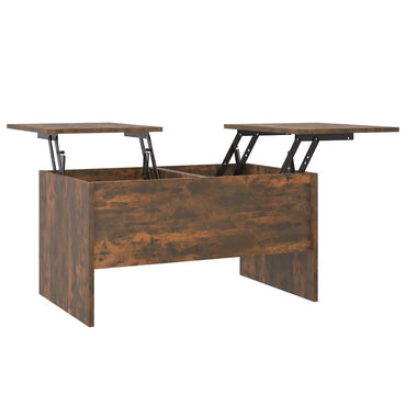 vidaXL Couchtisch Räuchereiche 80x50x42,5 cm Holzwerkstoff