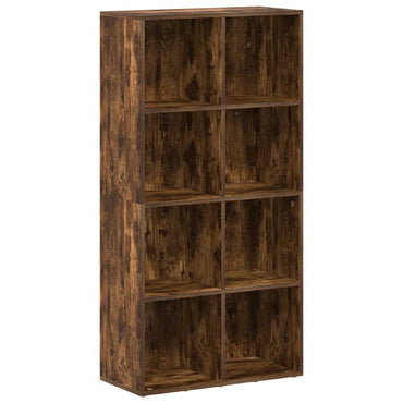 vidaXL Bücherregal/Sideboard Räuchereiche 66×30×130 cm Holzwerkstoff