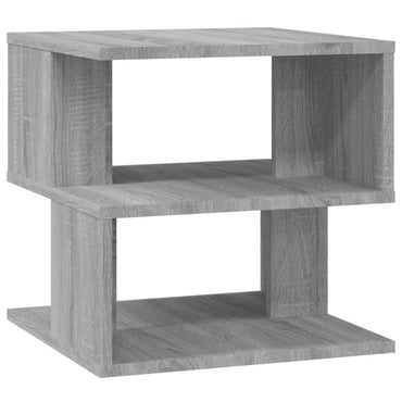 vidaXL Table d'appoint gris Sonoma 40x40x40 cm en bois d'ingénierie