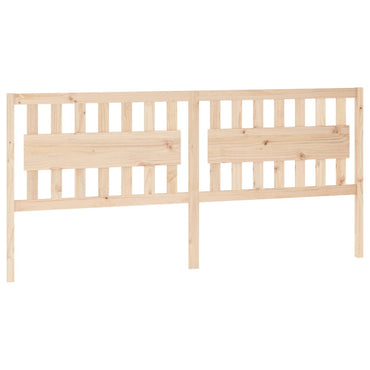 vidaXL Tête de lit 205,5x4x100 cm Bois de pin massif