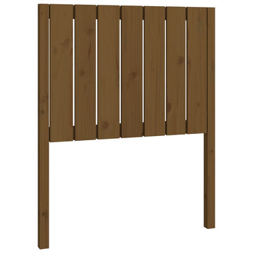 vidaXL Kopfteil Honigbraun 80,5x4x100 cm Massivholz Kiefer