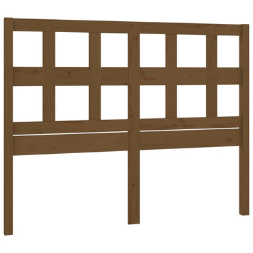 vidaXL Tête de lit Bois de pin massif Marron miel 205,5x4x100 cm