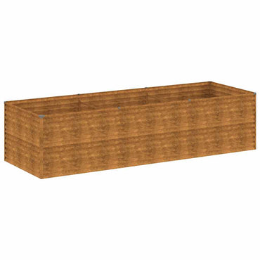 vidaXL Hochbeet 290x100x69 cm Cortenstahl
