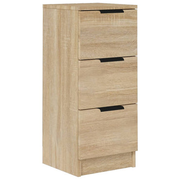 vidaXL Buffet chêne Sonoma 30x30x70 cm bois d'ingénierie