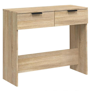 vidaXL Table console chêne Sonoma 90x36x75 cm en bois d'ingénierie
