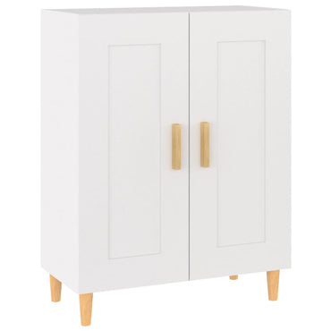vidaXL Buffet blanc 69,5x34x90 cm en bois d'ingénierie