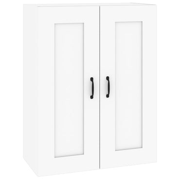 vidaXL Armoire murale blanche 69,5x32,5x90 cm