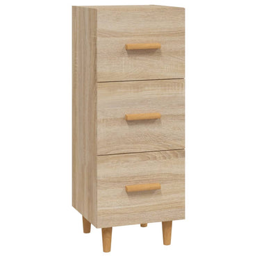 vidaXL Buffet chêne Sonoma 34,5x34x90 cm Bois d'ingénierie