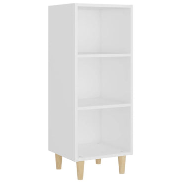 vidaXL Buffet blanc 34,5x32,5x90 cm Bois d'ingénierie