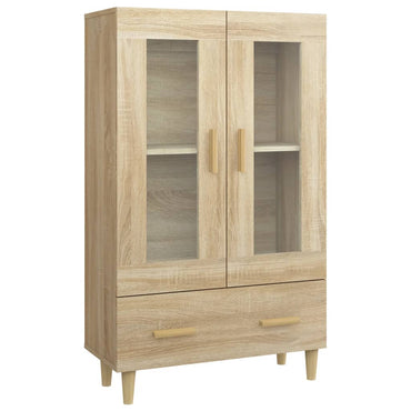 vidaXL Highboard Chêne Sonoma 70x31x115 cm Bois d'ingénierie