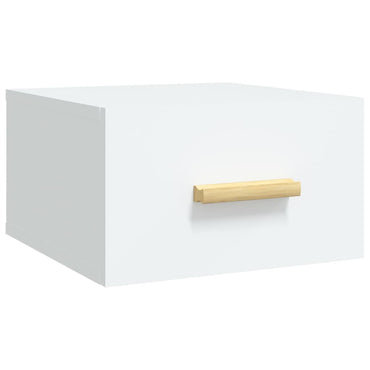 vidaXL Wand-Nachttisch Weiß 35x35x20 cm