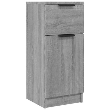 vidaXL Buffet gris sonoma 30x30x70 cm bois d'ingénierie