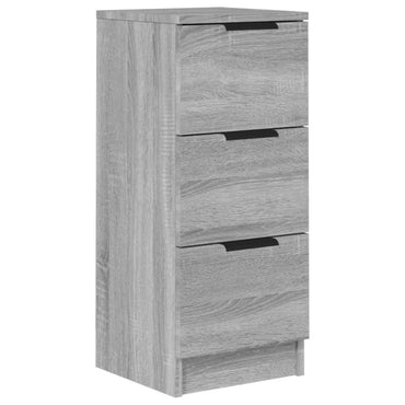 vidaXL Buffet gris sonoma 30x30x70 cm bois d'ingénierie