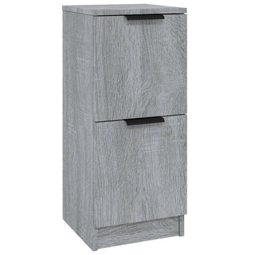 vidaXL Buffet gris sonoma 30x30x70 cm bois d'ingénierie