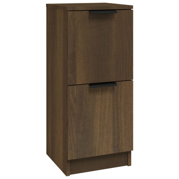 vidaXL Bahut marron aspect chêne 30x30x70 cm bois d'ingénierie