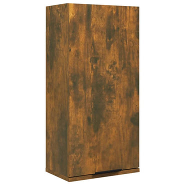 vidaXL Armoire murale de salle de bain chêne fumé 32x20x67 cm