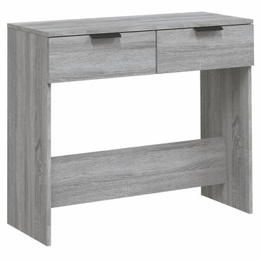 vidaXL Console grise Sonoma 90x36x75 cm en bois d'ingénierie