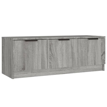 vidaXL Meuble TV gris Sonoma 102x35x36,5 cm Aggloméré
