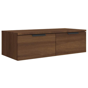 vidaXL Armoire murale aspect chêne marron 68x30x20 cm en bois d'ingénierie