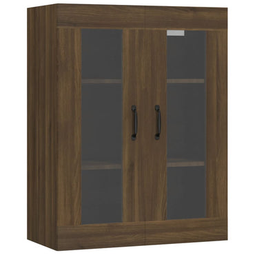 vidaXL Armoire murale aspect chêne marron 69,5x34x90 cm